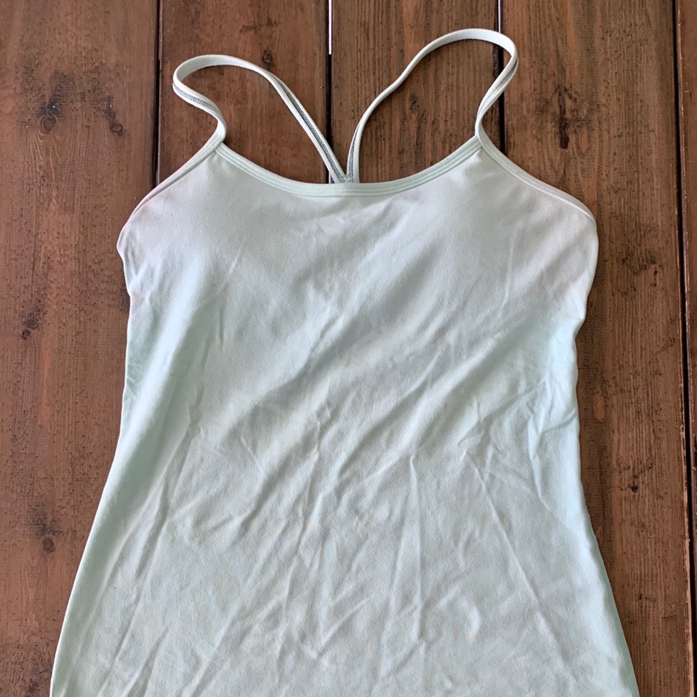 Lululemon Mint Power Y Tank